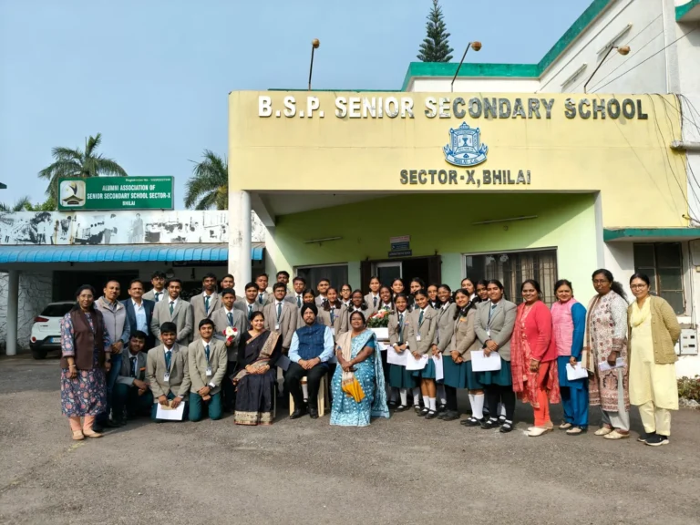 Children of BSP Senior Secondary School, Sector-10 showed creative ability