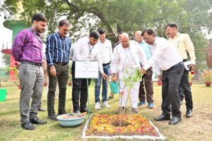 National Scheduled Tribe Commission Chairman Antar Singh Arya visited Bhilai Steel Plant