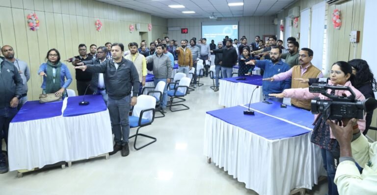 SAIL BSL Director Incharge BK Tiwari gave mantra to 58 officers