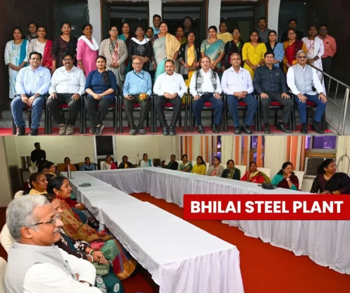 Wives of employees visited Bhilai Steel Plat 3