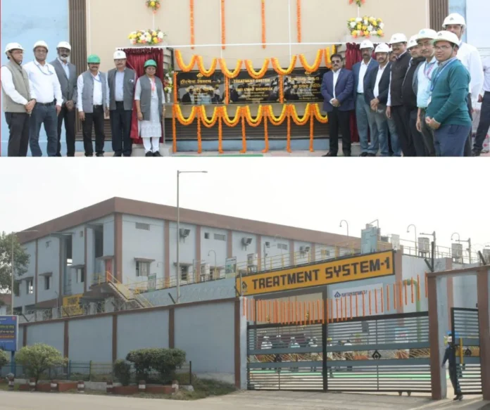 Before retirement, DIC gifts Treatment System-1 to SAIL Rourkela Steel Plant