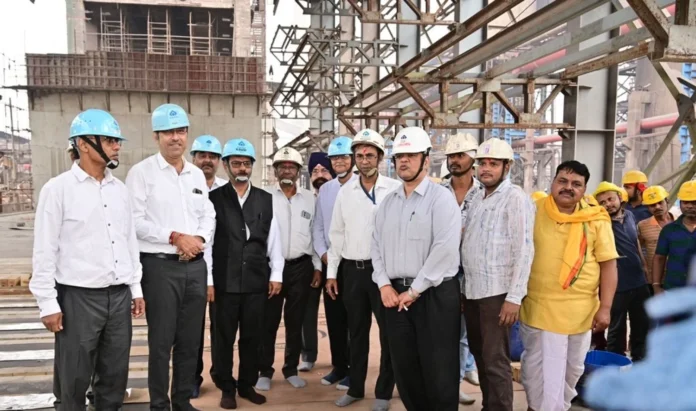 Bhilai Steel Plant: Big news from Coke Oven Battery 8, DIC inaugurated refractory lining