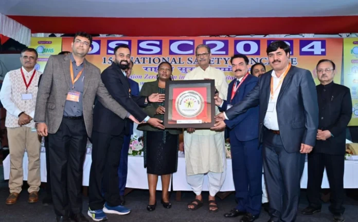 Bhilai Steel Plant: Dalli Mines wins 15th Kalinga Safety Excellence Award in Bhubaneswar