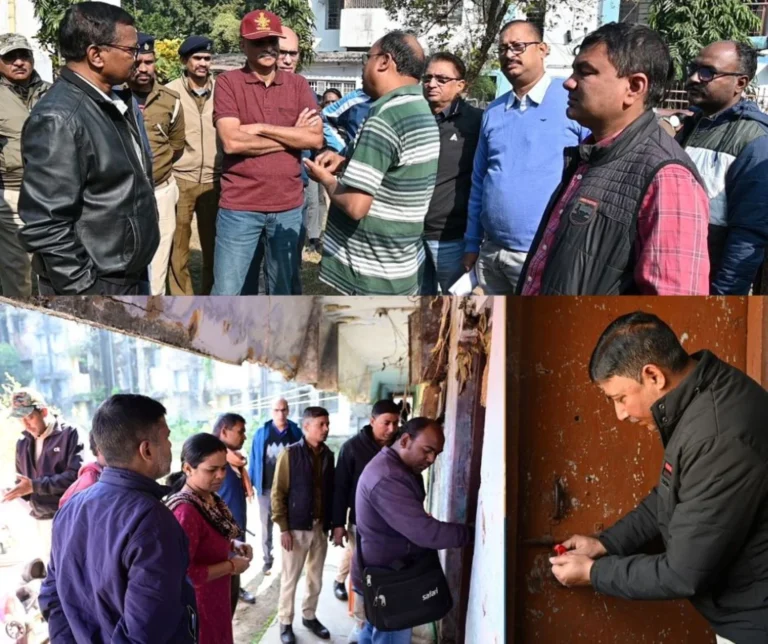 Bokaro Steel Plant vacates 30 houses from encroachers, goods seized
