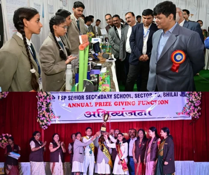 DIC reached the annual prize distribution ceremony of BSP Senior Secondary School Sector-10, told children to stay away from social media