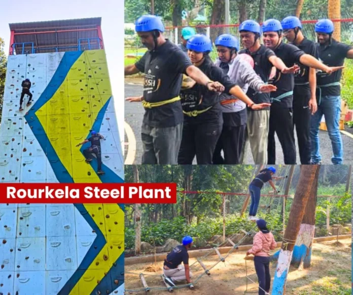 Employees of Rourkela Steel Plant climbed to a height of 40 feet, entered the tunnel, monkeys jumped