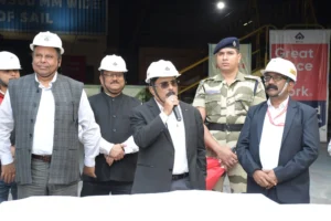 New Plate Mill of SAIL, Rourkela Steel Plant registers Best Single Day Plate Rolling Record since inception