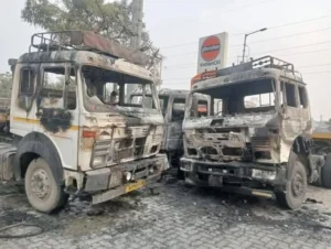 Rajasthan accident: Jaipur-Ajmer highway shaken by collision between 2 tankers, 8 dead, 41 burnt