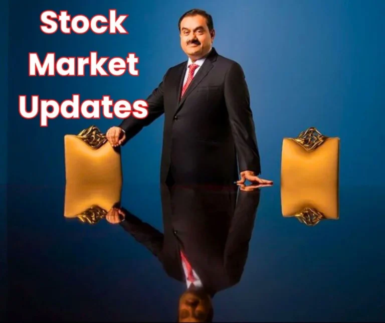Stock Market Updates: Top losers include Adani Enterprises and Adani Ports