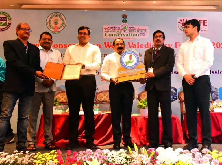 RINL wins Gold award at the AP State Energy Conservation Award-2024 competitions for Excellence in Energy Conservation in Iron & Steel sector