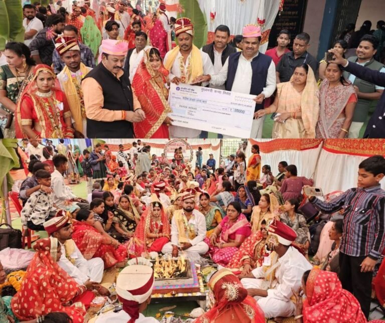 265 couple's wedding, Chandni's mangalsutra, beechiya, clothes, suitcase and watch received as gifts