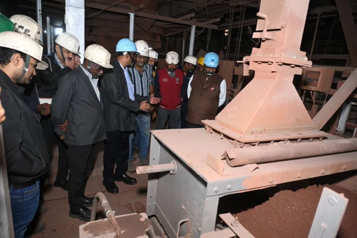 BSP big news: Commissioning of Iron Ore Fines Bunker 5 in Sinter Plant-3