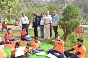 Bhilai Steel Plant: 1350 children taught safety lesson through painting, ED Works praised