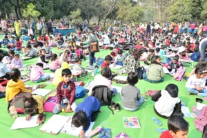 Bhilai Steel Plant: 1350 children taught safety lesson through painting, ED Works praised