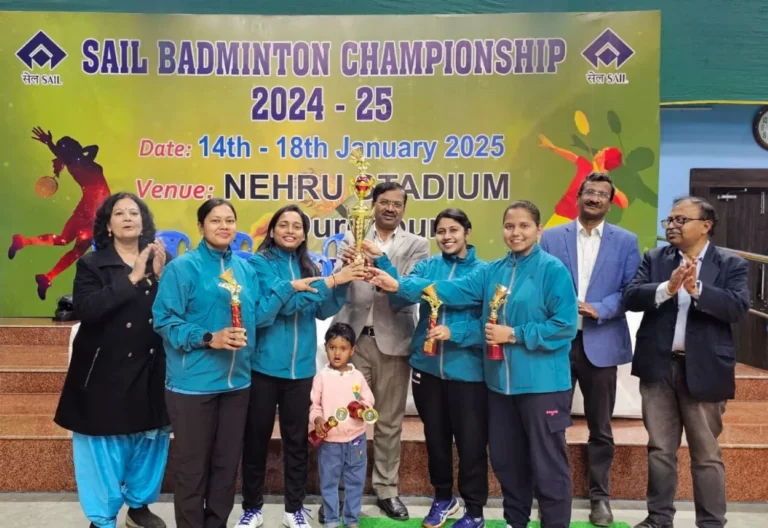 SAIL Rourkela Steel Plant: Women's badminton team becomes champion of SAIL Badminton Championship 2024-25 by defeating ISP, BSL