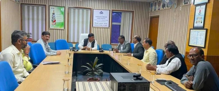 Special mantra of BSP ED HR to the officials of SAIL SC-ST Employees Federation Bokaro Unit, read details