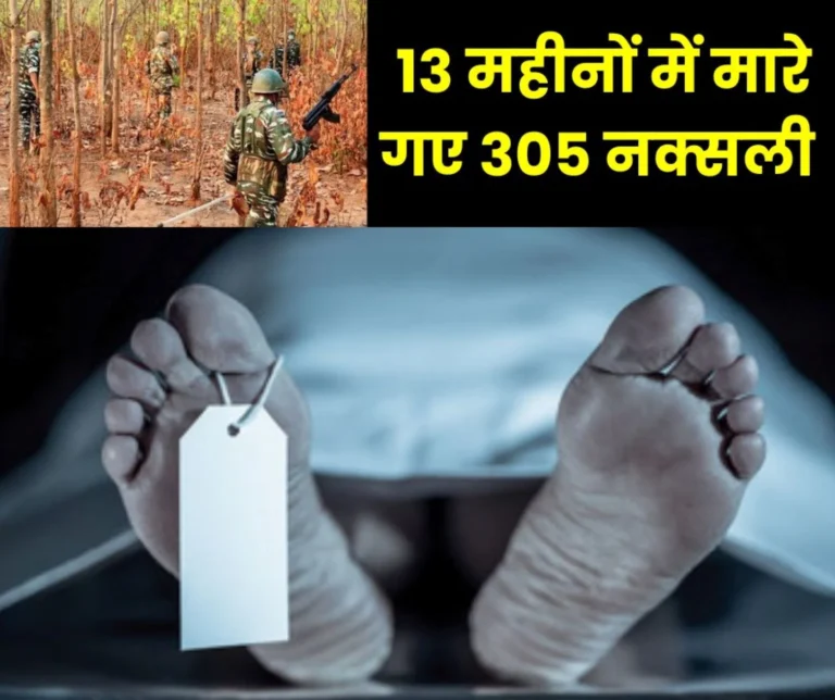 305 Naxalites killed in Chhattisgarh in 13 months, 1177 arrested, 985 surrender