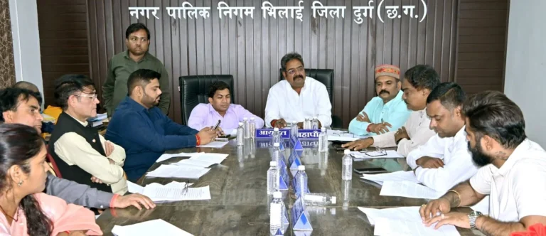 Bhilai Mayor Council approved this, this decision on underground gas, petroleum line, Ramnagar Muktidham