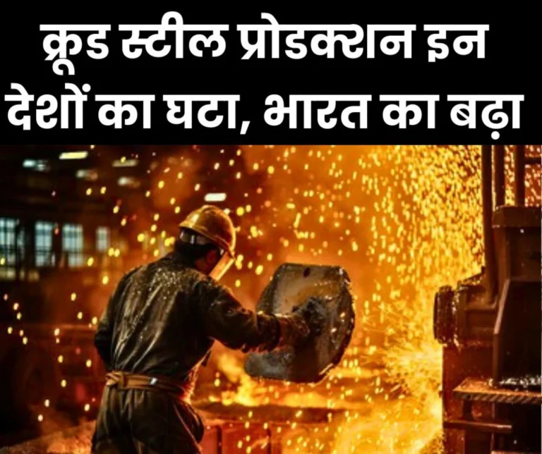 Crude steel production: China, Japan, Korea's production decreased, India's increased, read World Steel report