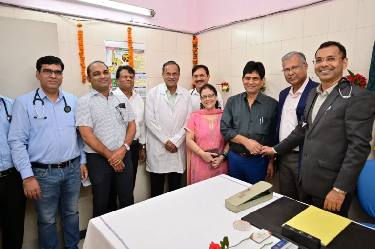 Geriatric OPD started in BSP's Jawaharlal Nehru Hospital and Research Center Sector 9, relief to the elderly