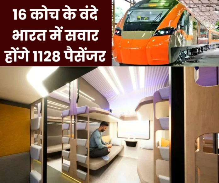 Vande Bharat sleeper train ready: 1128 passengers will board the 16 coach train, these are the features