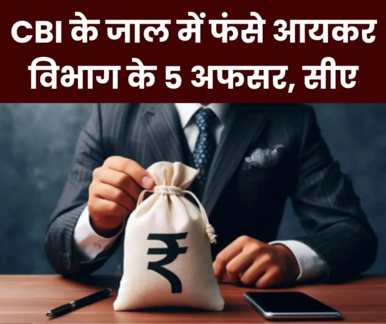 FIR against CA and 5 Income Tax officials who committed fraud