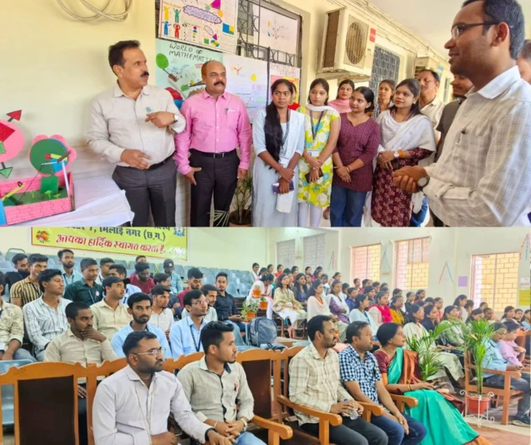 IIT  Bhilai professors arrive at Kalyan College to give lectures and tips on National Science Day