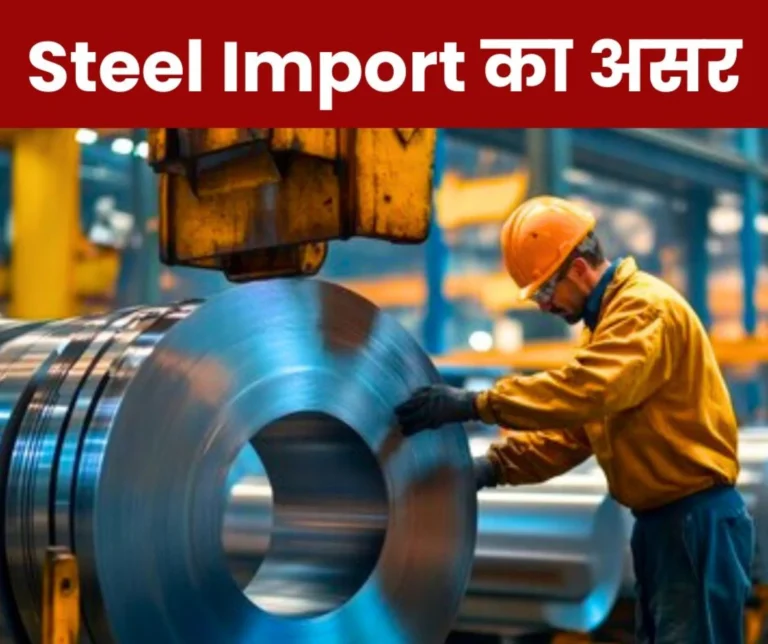 Impact of steel import on domestic steel manufacturers, the government said this about China…