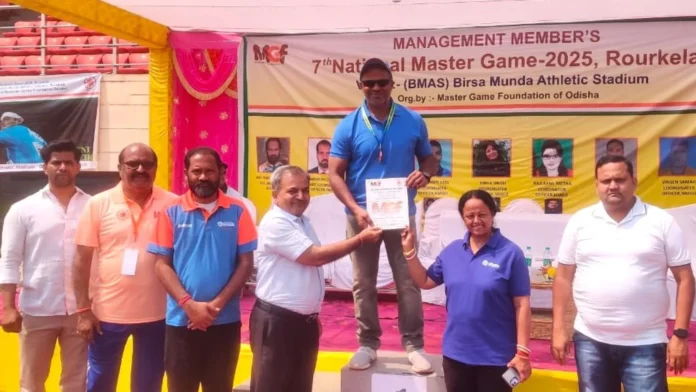 RSP GM and employees shined in the 7th National Masters Games 2025, won gold