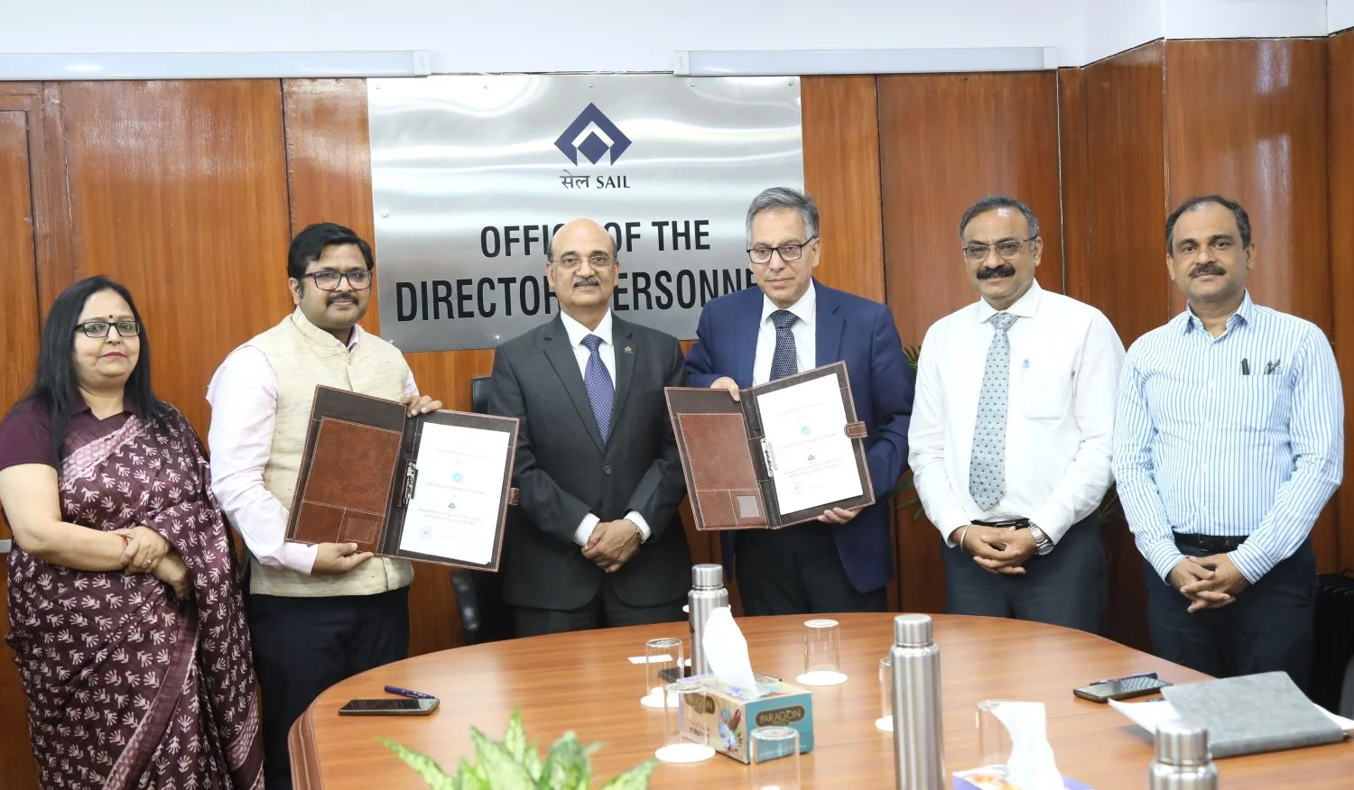 SAIL MTI and IIM Lucknow sign MoU for academic collaboration