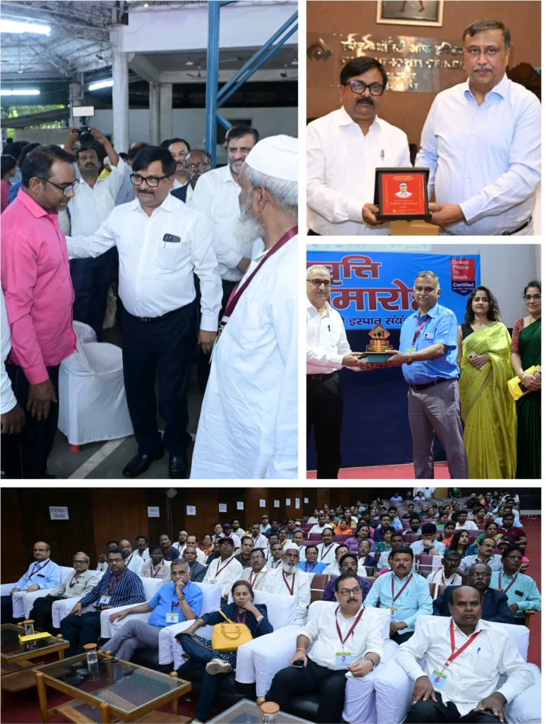 7 officers, 38 employees retire from Bokaro Steel Plant, DIC bids farewell