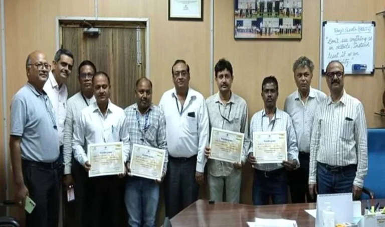 Bhilai Steel Plant: 9 employees of SMS-2 received Shiromani Award