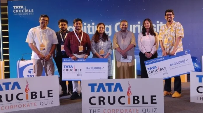 Bokaro Steel Plant BSL AGM Anand Raj in the semi-finals of Tata Crucible Corporate Quiz Competition Bokaro Steel Plant: BSL AGM Anand Raj in the semi-finals of Tata Crucible Corporate Quiz Competition