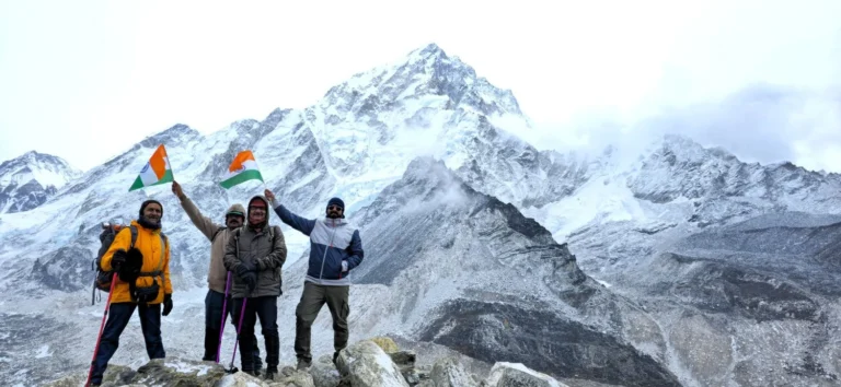 Employees of Bhilai Steel Plant reached the shadow of Everest, gave environmental message as ambassadors of SAIL