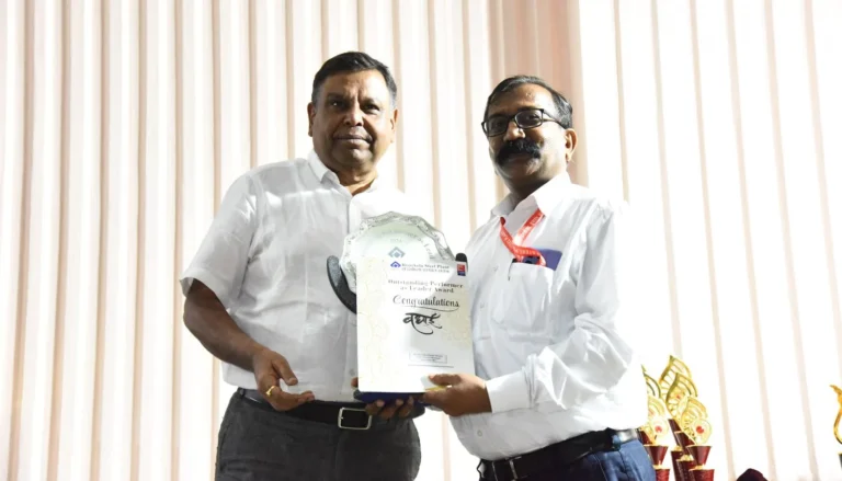 SAIL Rourkela Steel Plant: Many shift incharges along with CGM RK Bisare got awards, got 10 to 7 thousand