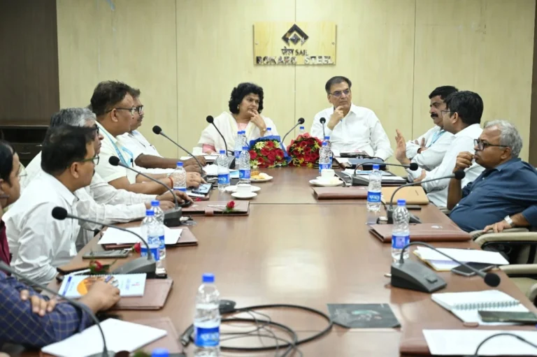 Bokaro Jharkhand Group of Mines Union Meet: Union-Officers Association meeting with management