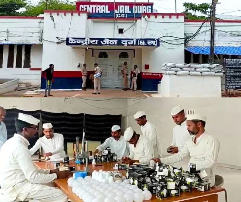 Central Jail Durg: Prisoners serving sentence are learning the art of employment in jail