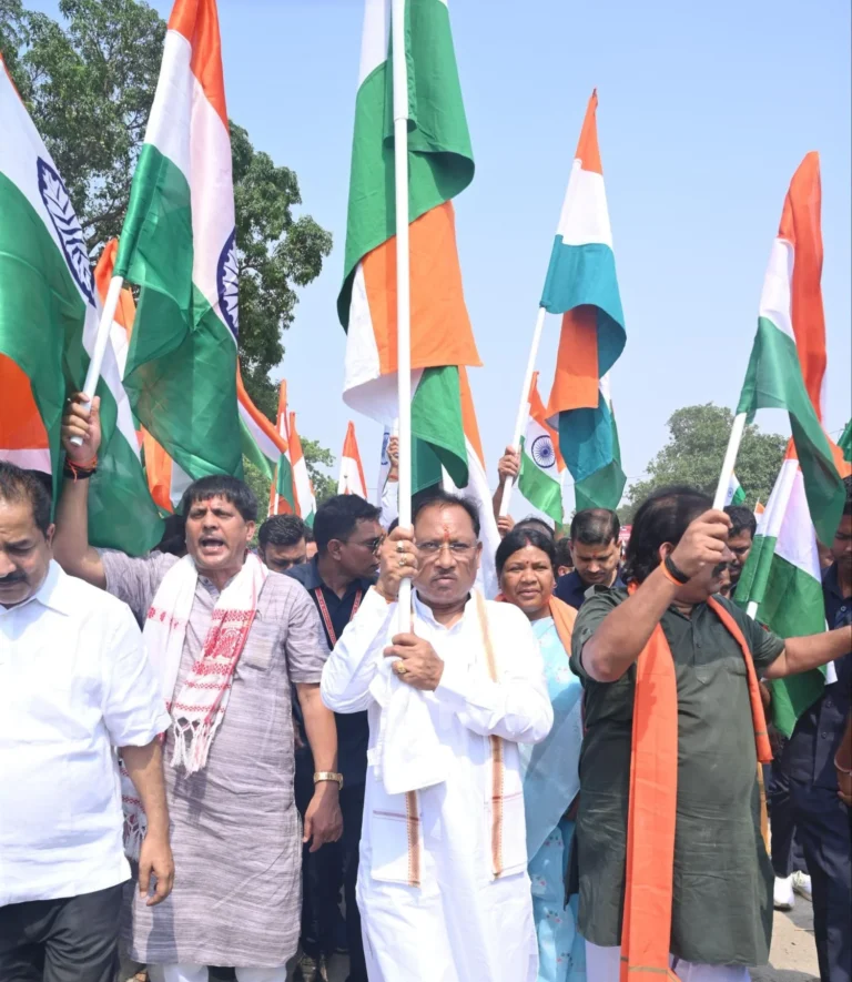 Operation Sindoor: In honour of Indian Army, people of Chhattisgarh came out in the field, Tiranga Yatra echoed with Bharat Mata Ki Jai
