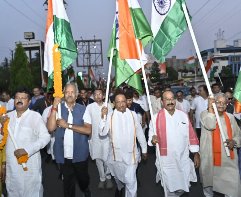 Operation Sindoor: People gathered in large numbers in Tiranga Yatra, ministers, MLAs and MPs were present along with CM