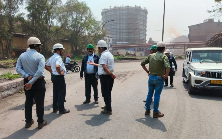 Roko-Toko campaign in Bokaro Steel Plant, employees and officers were stopped