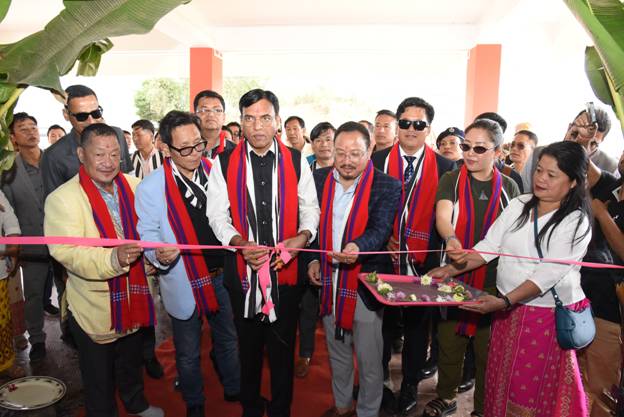 Union Minister Dr. Mansukh Mandaviya inaugurated Khelo India Multipurpose Hall in Kamle district of Arunachal Pradesh