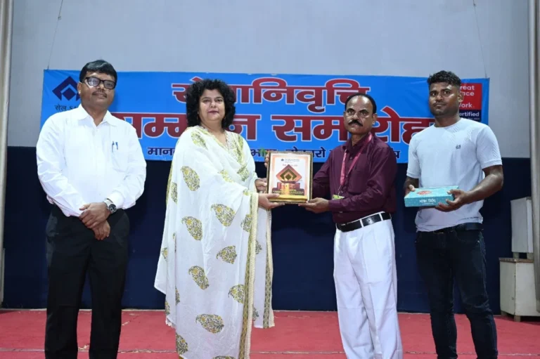 8 officers and 19 employees retired from Bokaro Steel Plant, ED HR bid them farewell