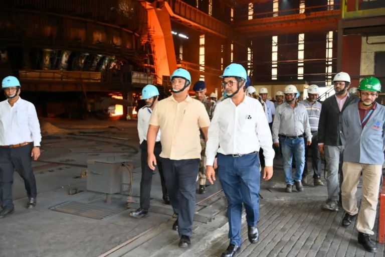 Additional Secretary of Steel Ministry reached Bhilai Steel Plant, read details