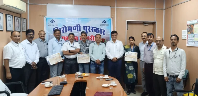 BSP's Services Zone employees received Shiromani Award