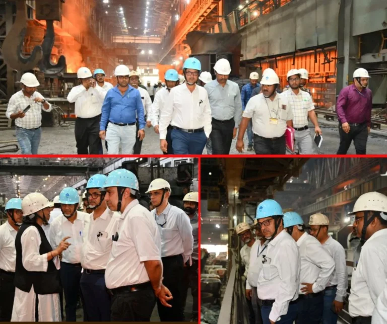 Bhilai Steel Plant's acting director-in-charge Manish Raj Gupta remained in BSP for the second day, read details