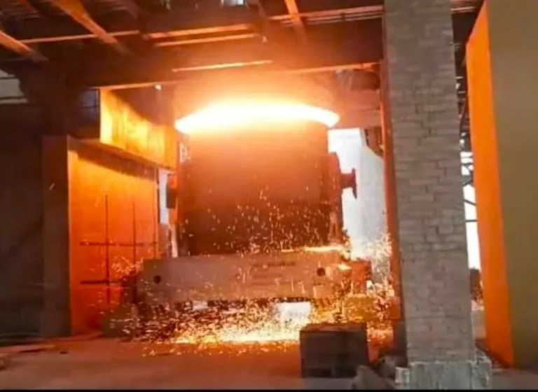 Big news from the ladle furnace of SAIL Rourkela Steel Plant