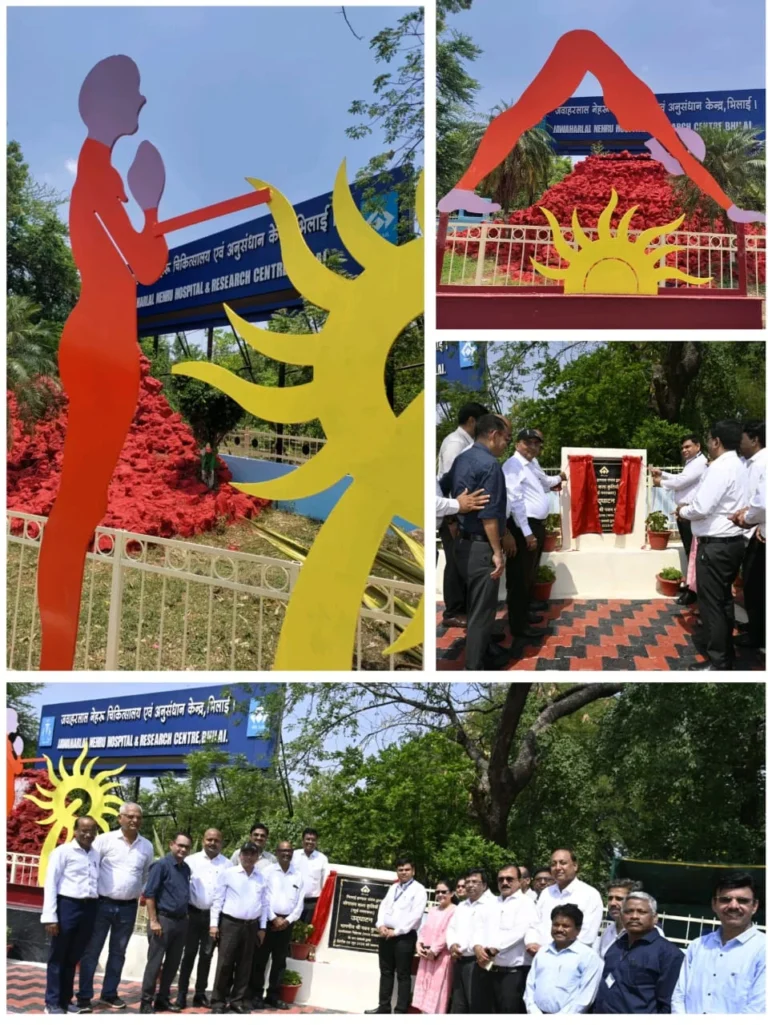 Suryanamaskar artwork unveiled outside Sector 9 hospital, a glimpse of yoga