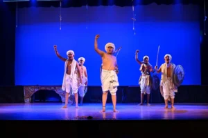 What a wonderful glimpse of the freedom struggle 1857 was seen on the stage of Rourkela Steel Plant