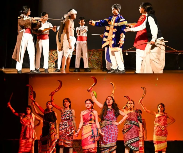 What a wonderful glimpse of the freedom struggle was seen on the stage of Rourkela Steel Plant