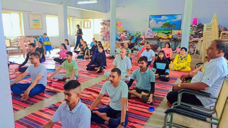 Yoga at Kalyan Postgraduate College